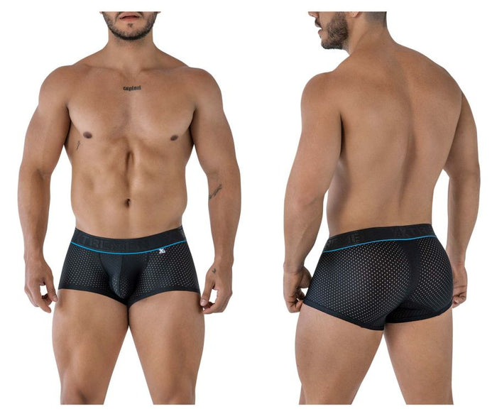 clever moda Xtremen 91212B Microfiber Trunks Color Black