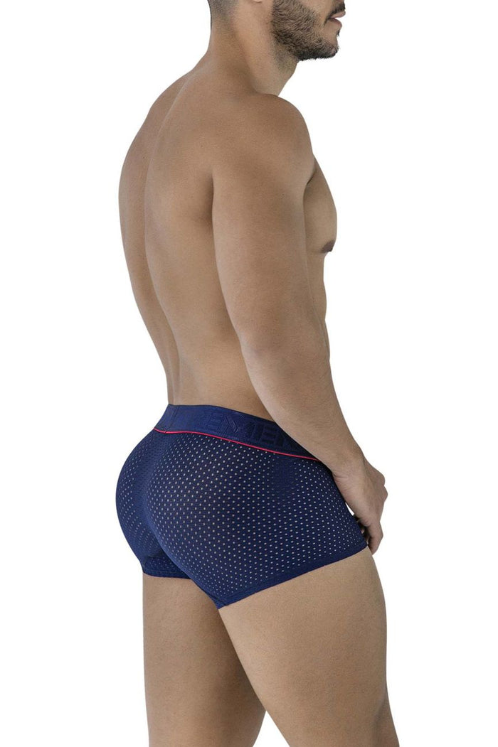Clever Moda Xtremen 91212B Microfiber Trunks Color Navy