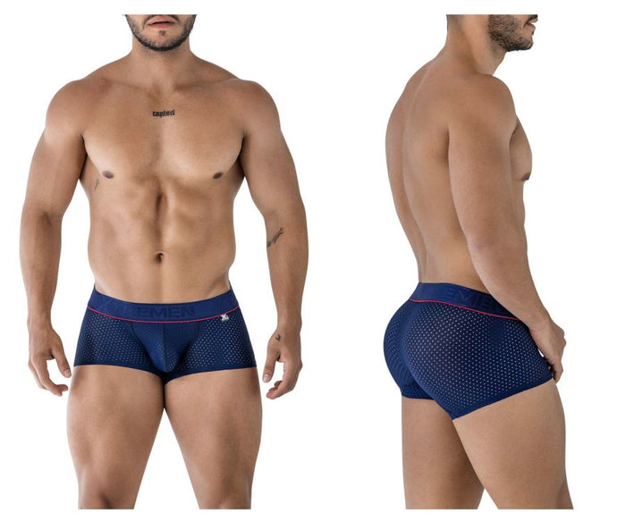 clever moda Xtremen 91212B Microfiber Trunks Color Navy