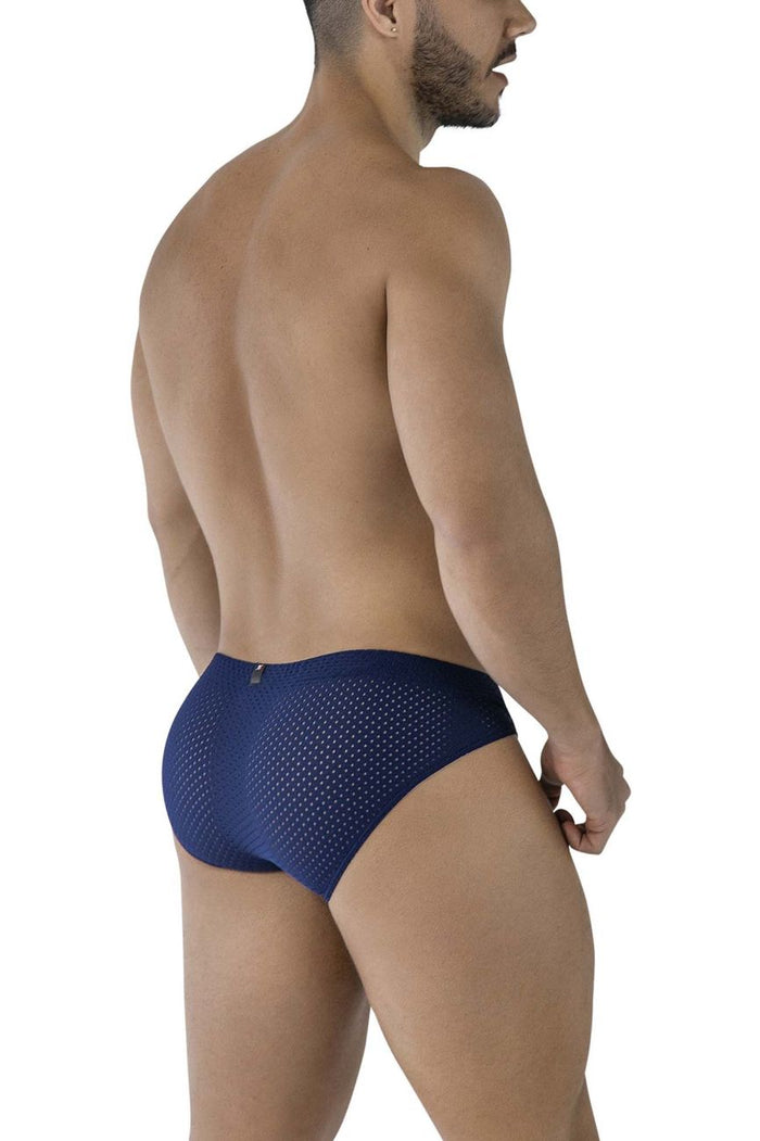 Clever Moda Xtremen 91213B Microfiber Briefs Color Navy