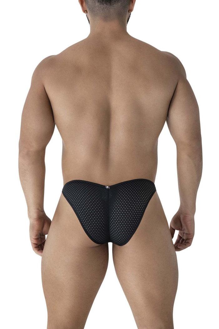 Clever Moda Xtremen 91215B Microfiber Bikini Color Black