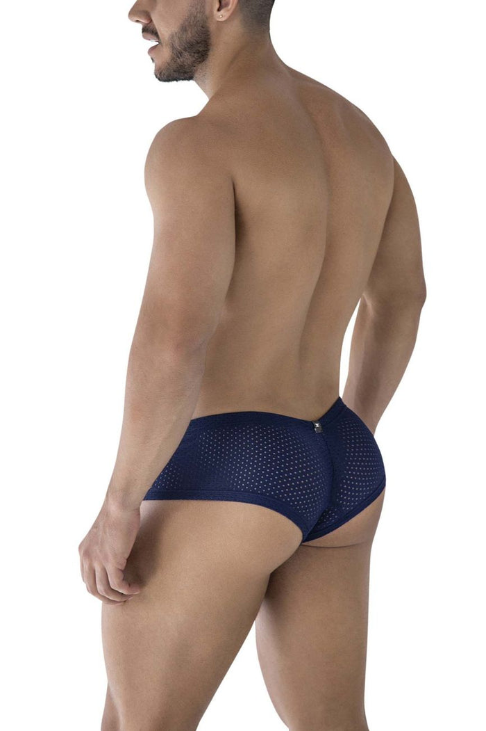 Clever Moda Xtremen 91216B Microfiber Trunks Color Dark Blue