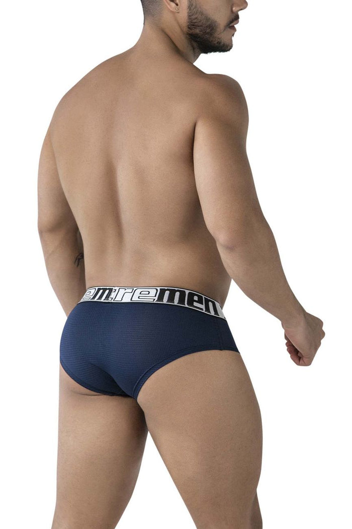 Clever Moda Xtremen 91221 Microfiber Briefs Color Navy
