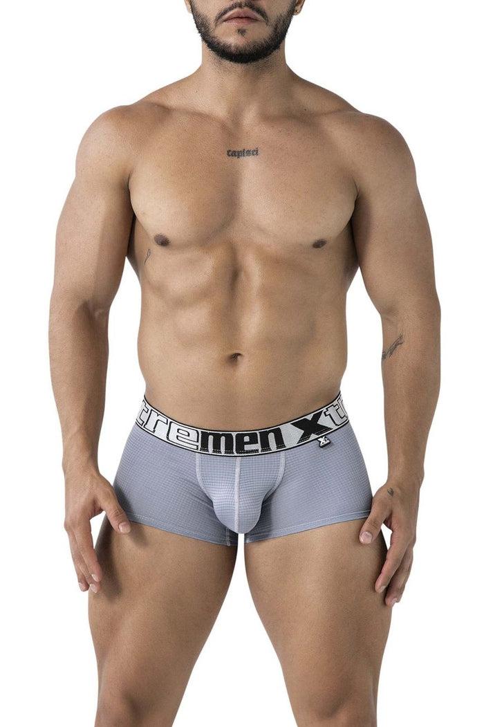 Clever Moda Xtremen 91222 Microfiber Trunks Color Gray