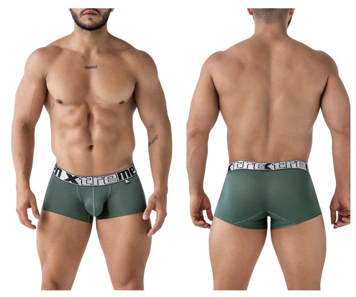 clever moda Xtremen 91222 Microfiber Trunks Color Green