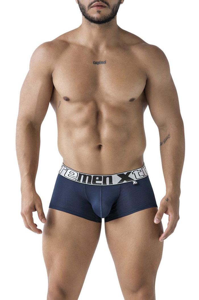 Clever Moda Xtremen 91222 Microfiber Trunks Color Navy
