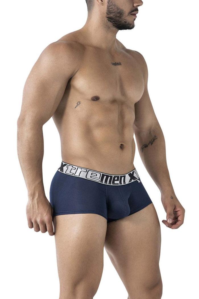 Clever Moda Xtremen 91222 Microfiber Trunks Color Navy