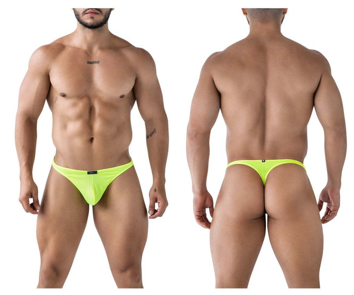 clever moda Xtremen 91226 Microfiber Thongs Color Neon Green