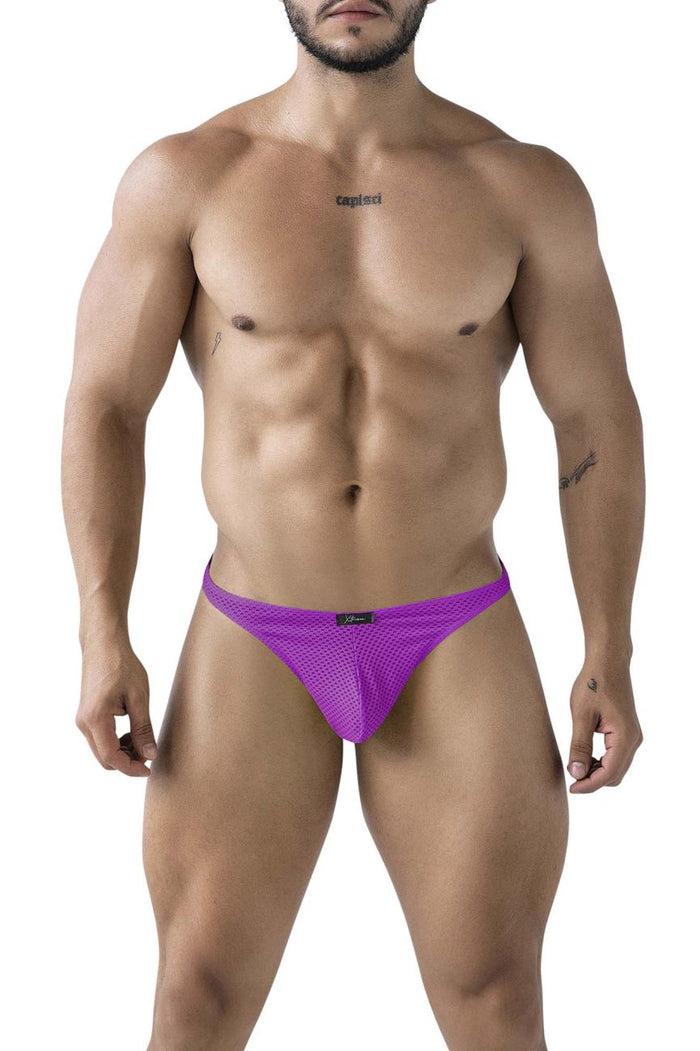 Clever Moda Xtremen 91226 Microfiber Thongs Color Purple