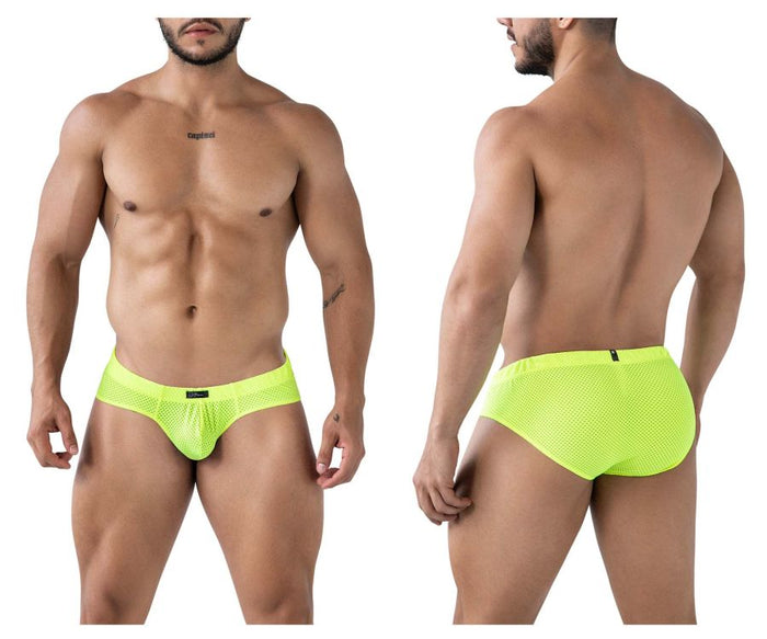 clever moda Xtremen 91227 Microfiber Briefs Color Neon Green
