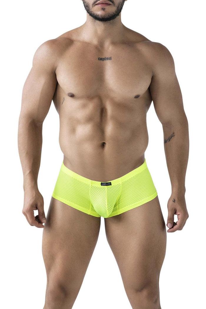 Clever Moda Xtremen 91228 Microfiber Trunks Color Neon Green