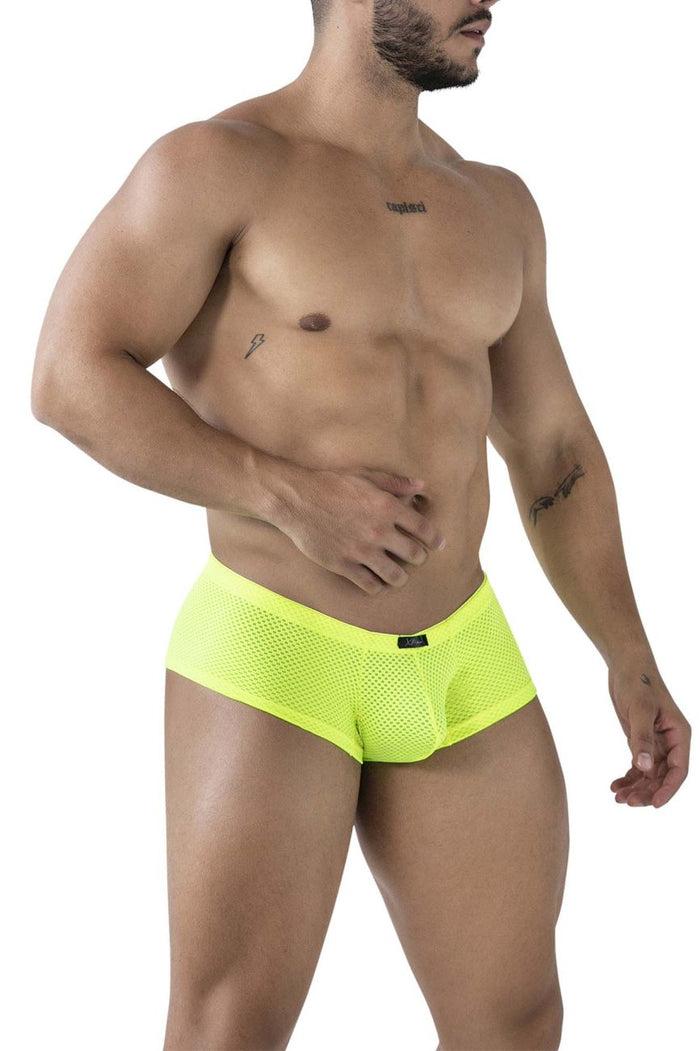 Clever Moda Xtremen 91228 Microfiber Trunks Color Neon Green