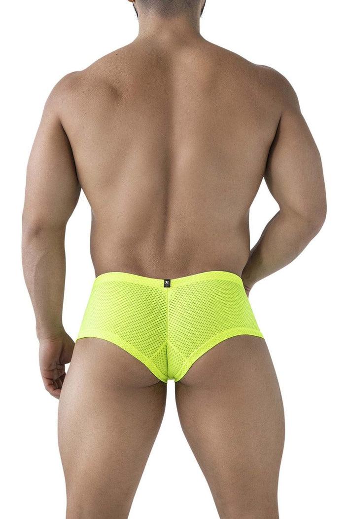 Clever Moda Xtremen 91228 Microfiber Trunks Color Neon Green