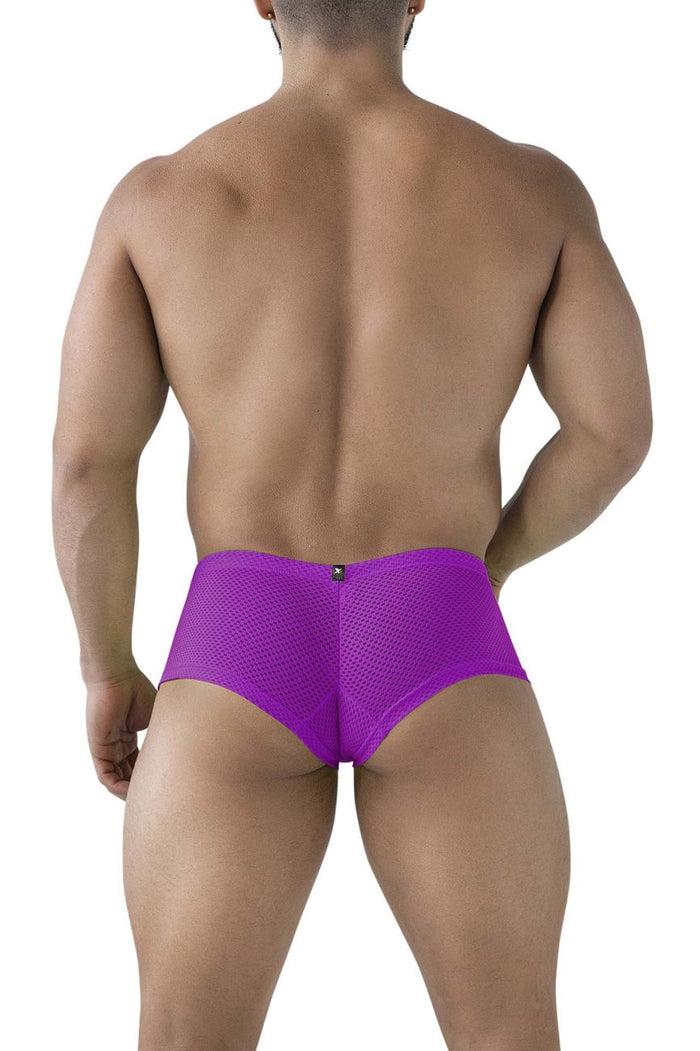 Clever Moda Xtremen 91228 Microfiber Trunks Color Purple