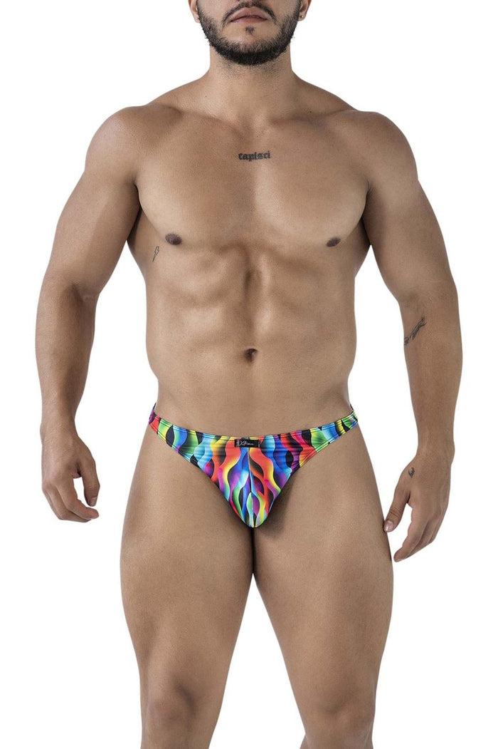 Clever Moda Xtremen 91247 Printed Thongs Color Waves