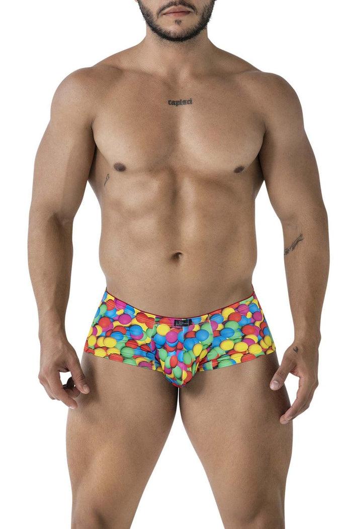 Clever Moda Xtremen 91249 Printed Trunks Color Bubbles