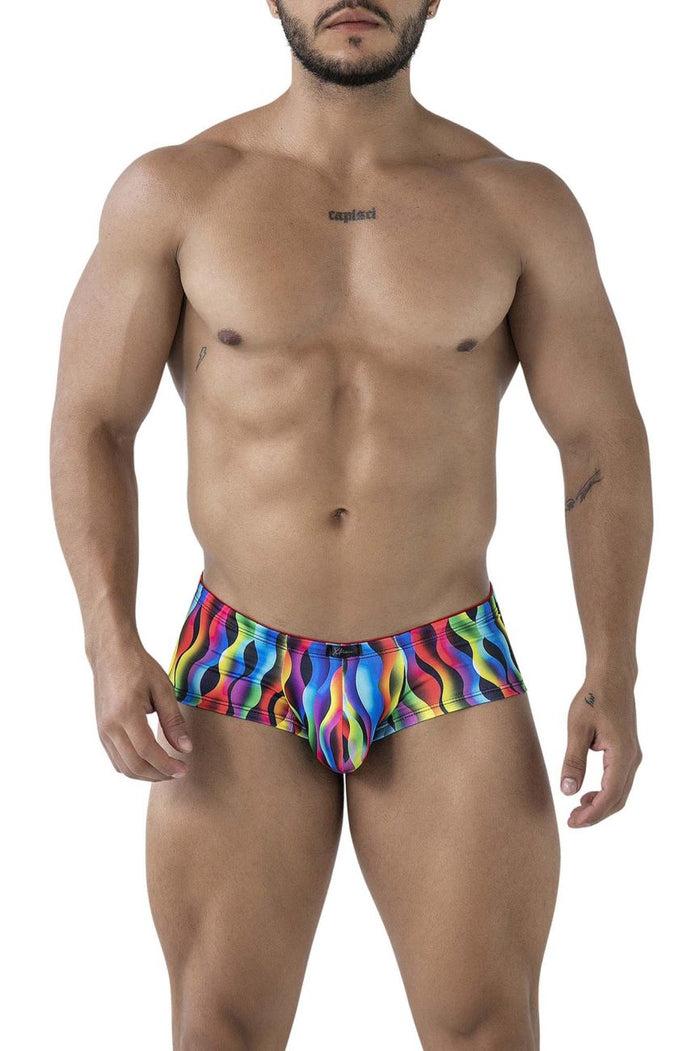 Clever Moda Xtremen 91249 Printed Trunks Color Waves