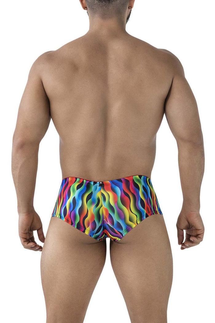 Clever Moda Xtremen 91249 Printed Trunks Color Waves