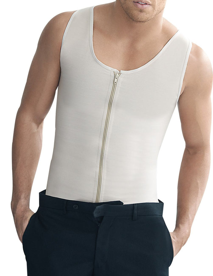 Clever Moda Ann Chery 2034 Latex Men Girdle Body Shaper Color Beige