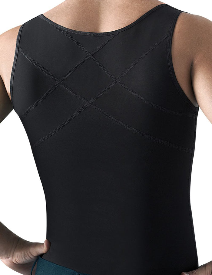Clever Moda Ann Chery 2034 Latex Men Girdle Body Shaper Color Black