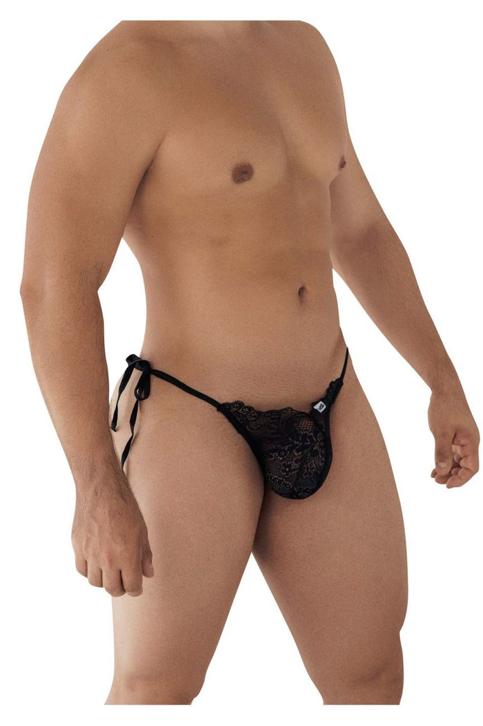 Clever Moda CandyMan 99579 Lace Heart Bikini Color Black