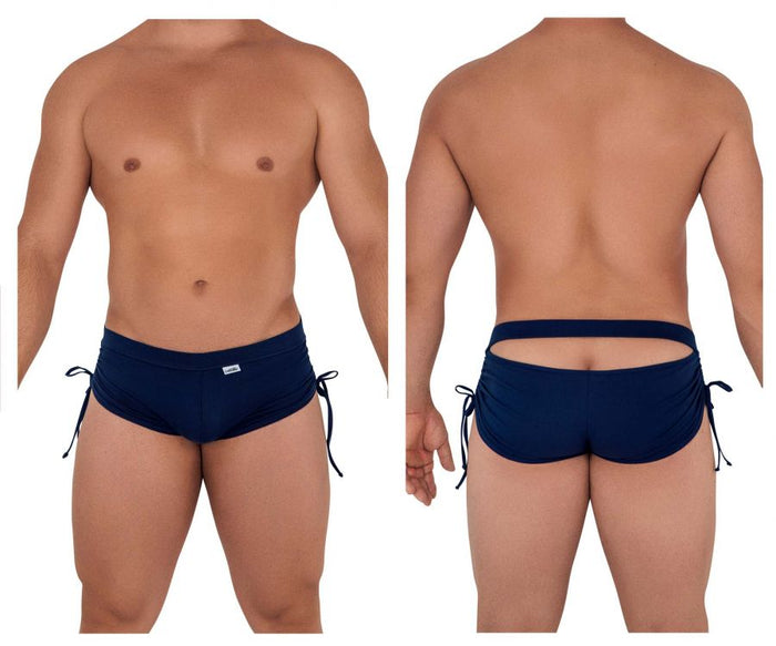 clever moda CandyMan 99602 Lounge Pajama Shorts Color Navy