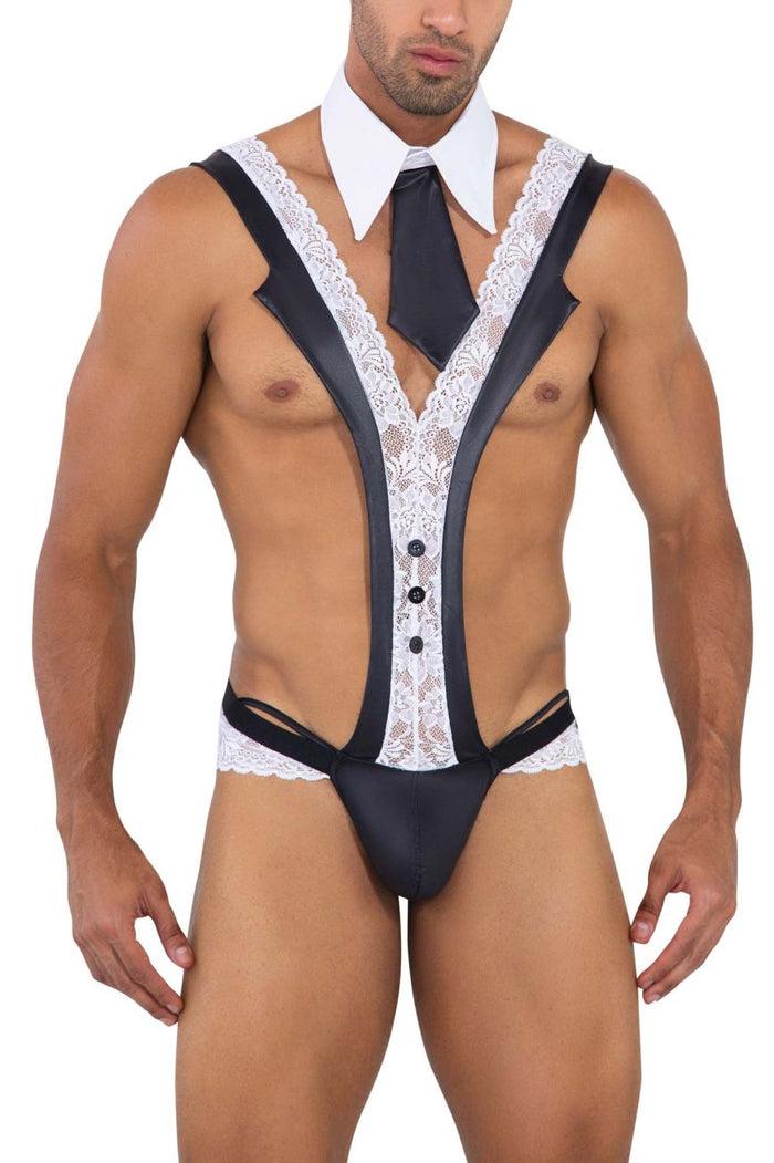 Clever Moda CandyMan 99715 Work-N-Play Costume Outfit Color Black