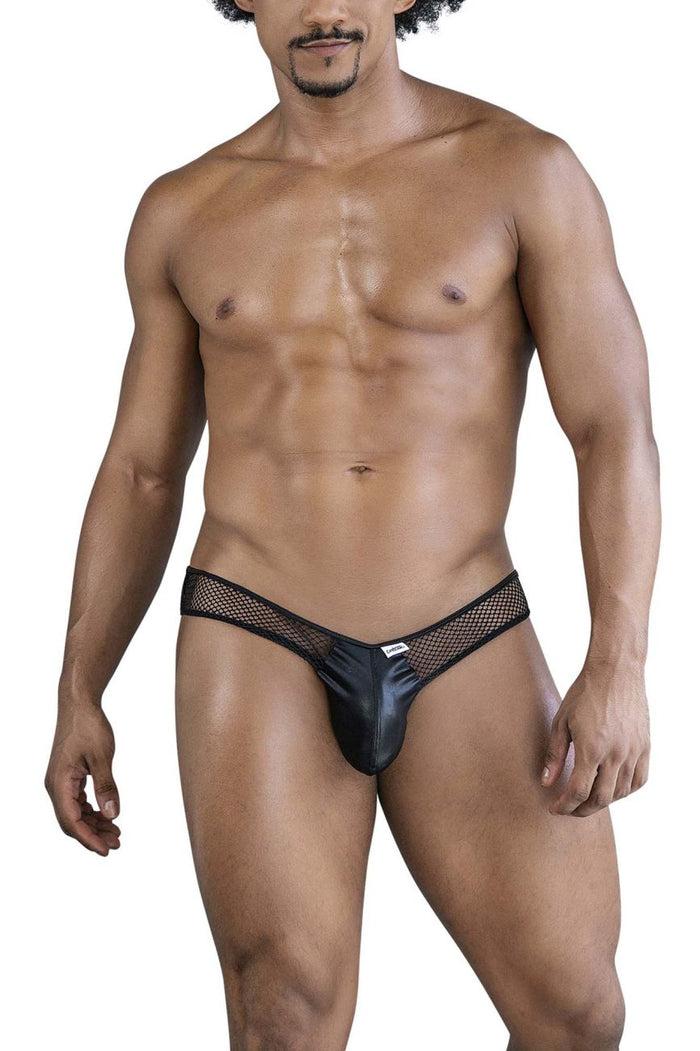 Clever Moda CandyMan 99826 Fishnet Thongs Color Black