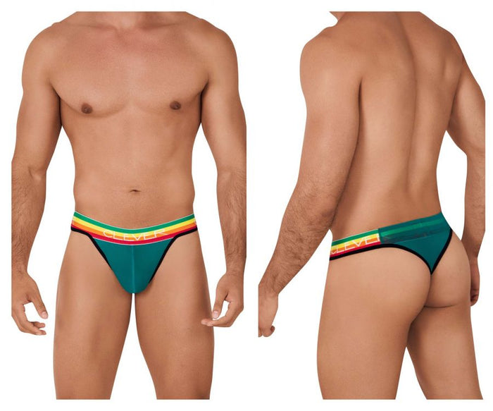 clever moda Clever 0606-1 Explore Thongs Color Green