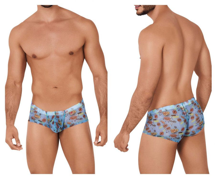 Clever Moda Clever 0607-1 Motivation Trunks Color Blue