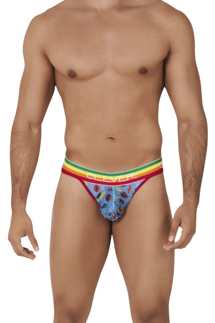 Clever Moda Clever 0609-1 Motivation Thongs Color Blue