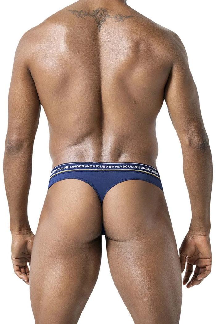 Clever Moda Clever 100010 3PK Australian Latin Thongs Color Blue-Petrol-Green