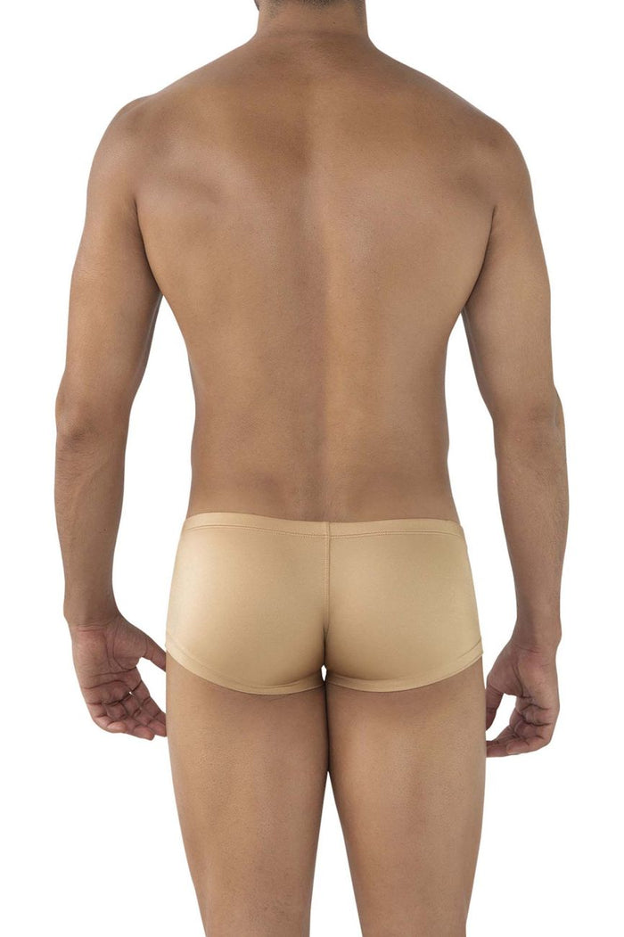 Clever Moda Clever 229941 3PK Australian Latin Trunks Trunks Color Blue-Ochre-Gold