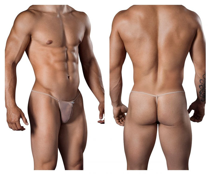 Clever Moda CandyMan 99246 Thongs Color Beige