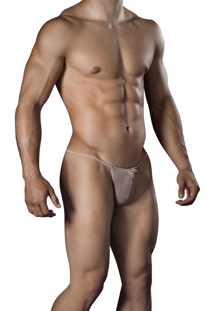 Clever Moda CandyMan 99246 Thongs Color Beige
