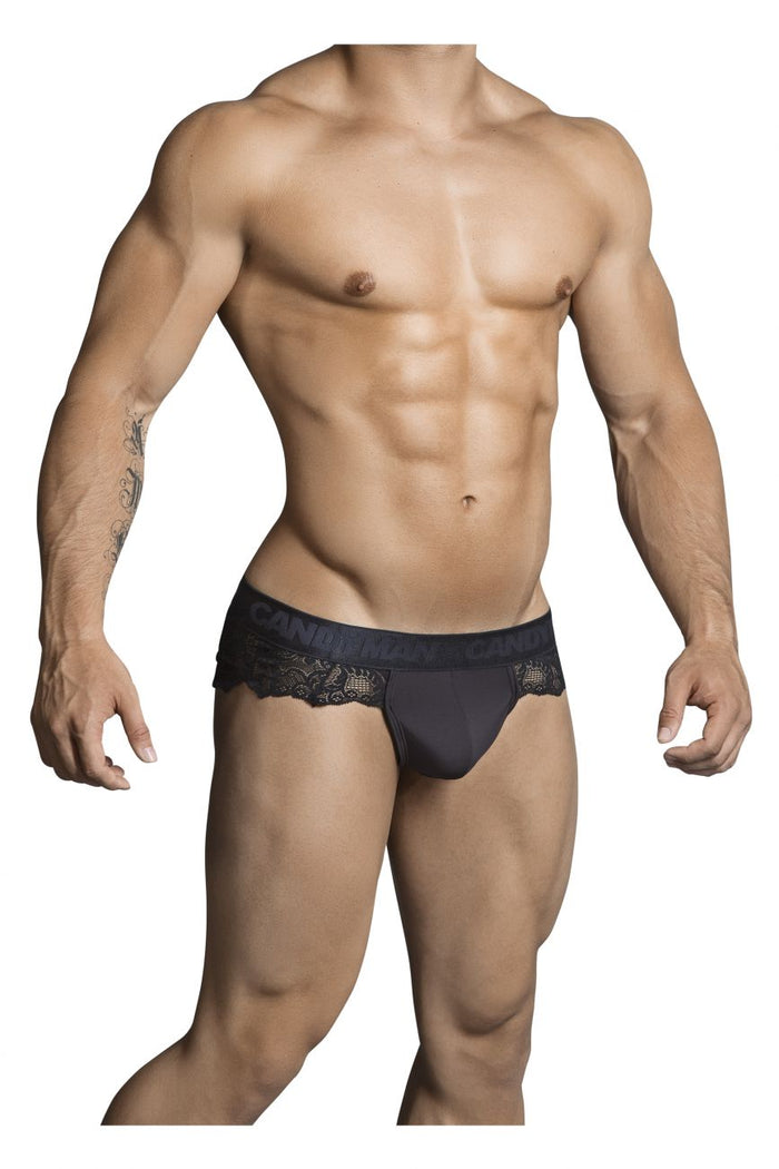 Clever Moda CandyMan 99304 Thongs Color Black