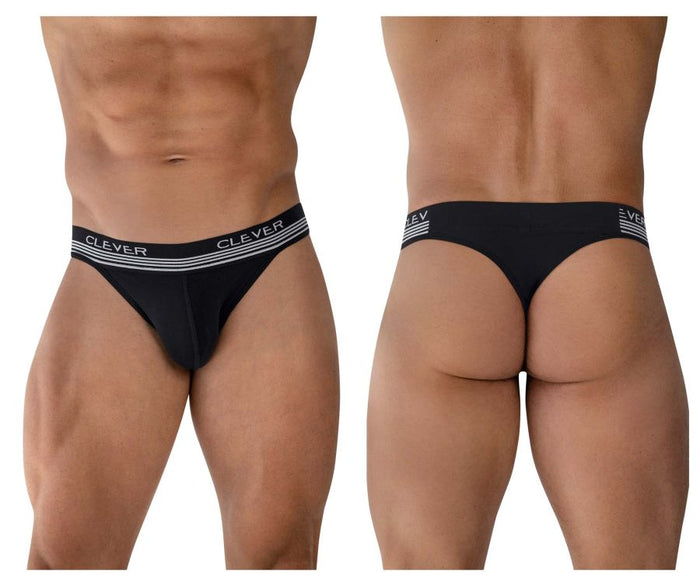 Clever Moda Clever 1748 Emotion Thongs Color Black