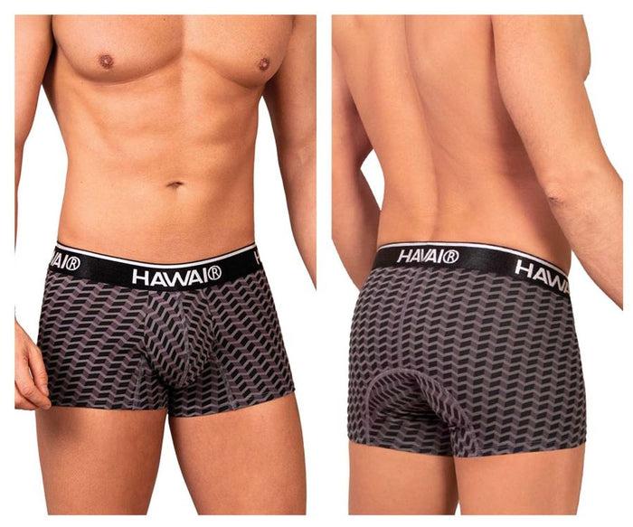 Clever Moda HAWAI 42371 Printed Trunks Color Gray