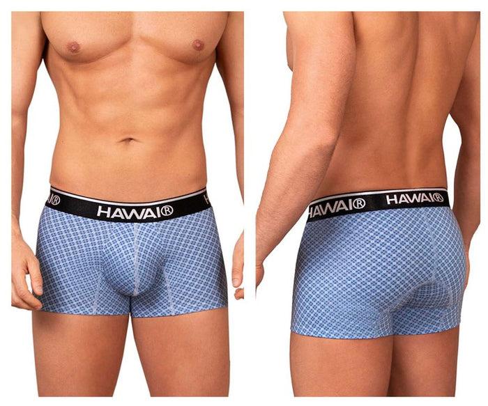 Clever Moda HAWAI 42421 Printed Trunks Color Blue