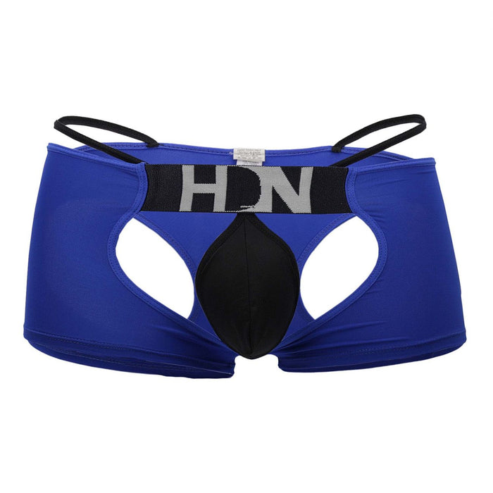Clever Moda Hidden 957 Open Butt Trunk Color Blue