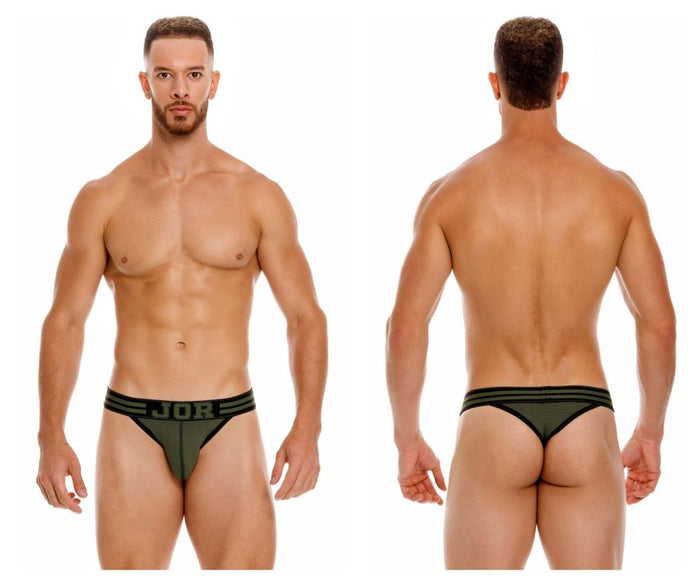 clever moda JOR 1947 College Thongs Color Green