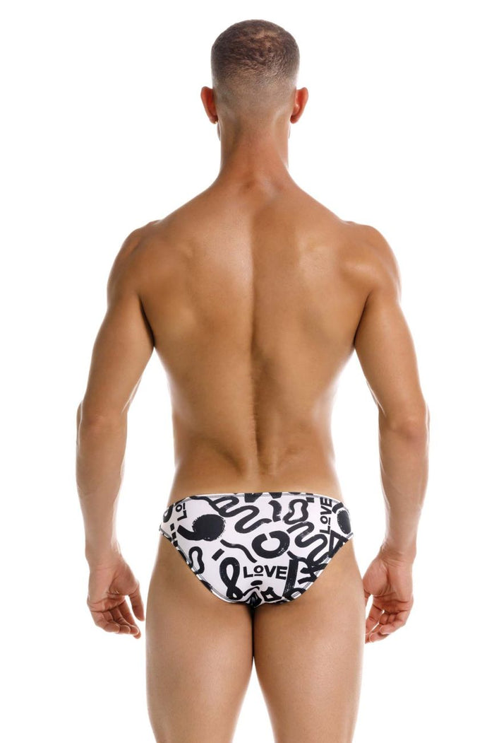 Clever Moda JOR 2186 Love Bikini Color Printed
