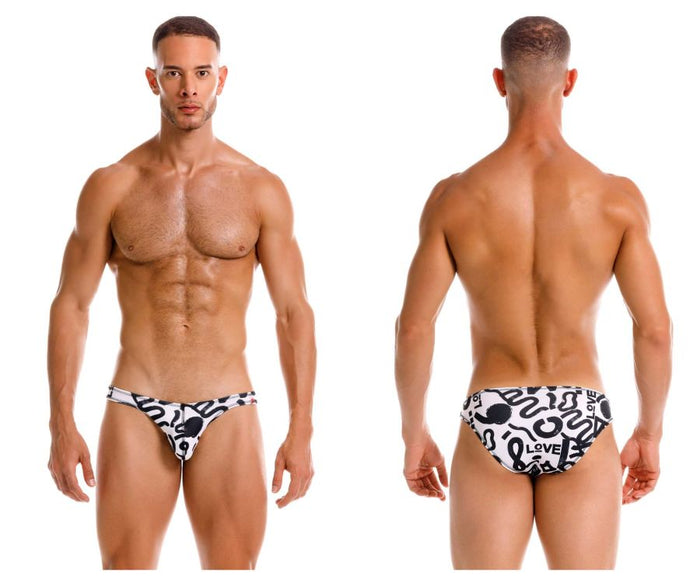 clever moda JOR 2186 Love Bikini Color Printed