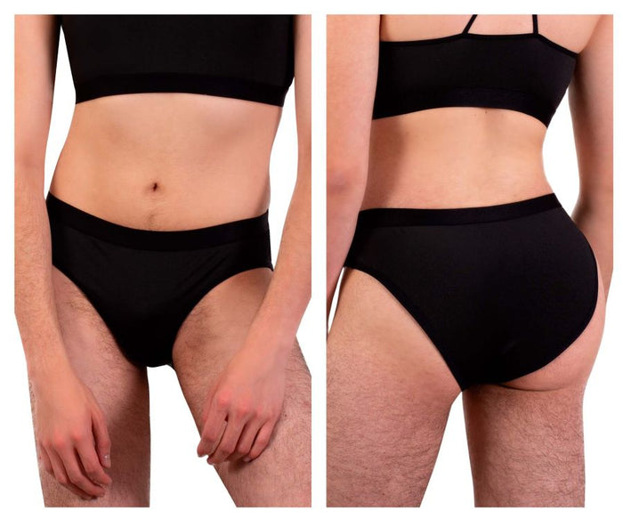 clever moda PLURAL PL006 Briefs Color Black