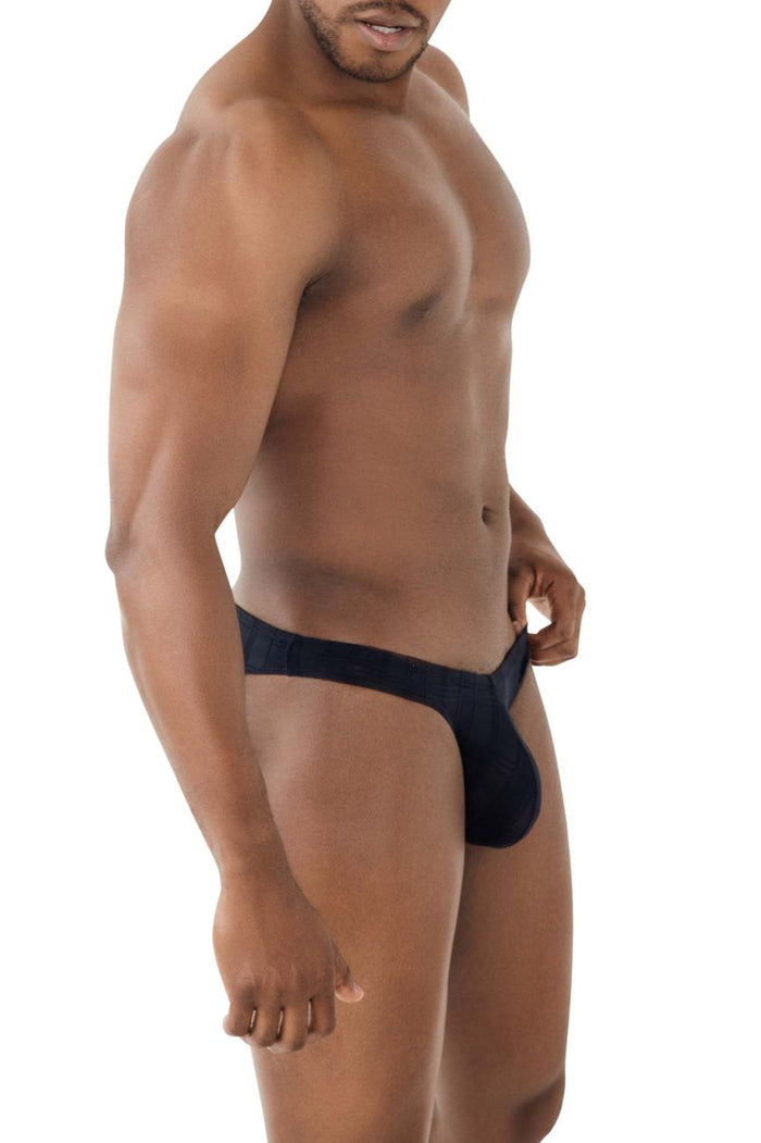 Clever Moda PPU 2303 Microfiber Bikini Color Black