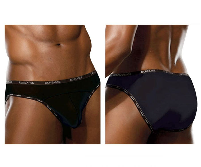 Clever Moda Doreanse 1215-BLK Naked Bikini Color Black
