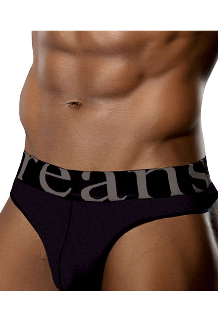 Clever Moda Doreanse 1250-BLK Wide-band Thong Color Black