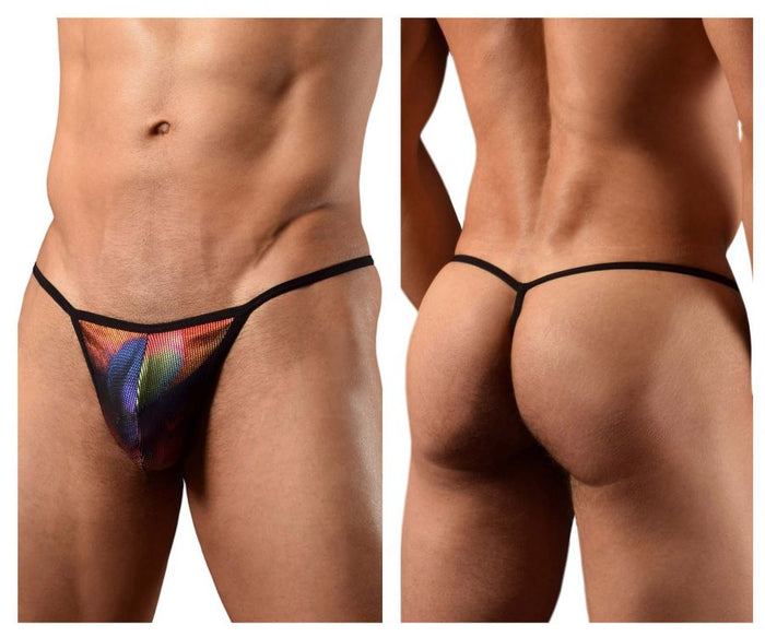 Clever Moda Doreanse 1300-PHX Disco Thongs Color Phoenix