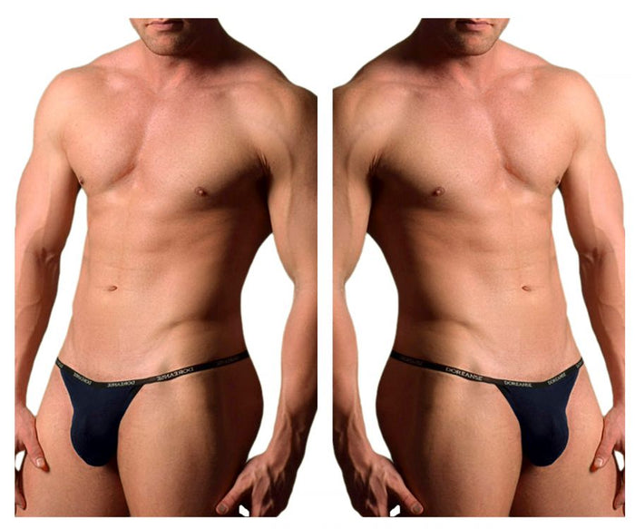 clever moda Doreanse 1330-NVY Ribbed Modal T-thong Color Navy