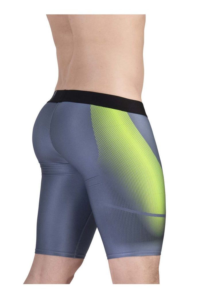 Clever Moda ErgoWear EW1603 MAX SE Athletic Shorts Color Gray-Green